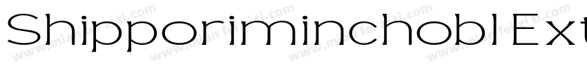 Shipporiminchob1 Ext字体转换